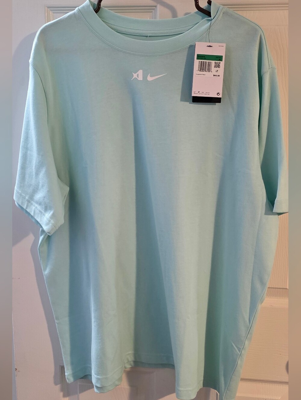 Nike Women's Size XL A'ja Wilson Signature Tshirt Jade Ice